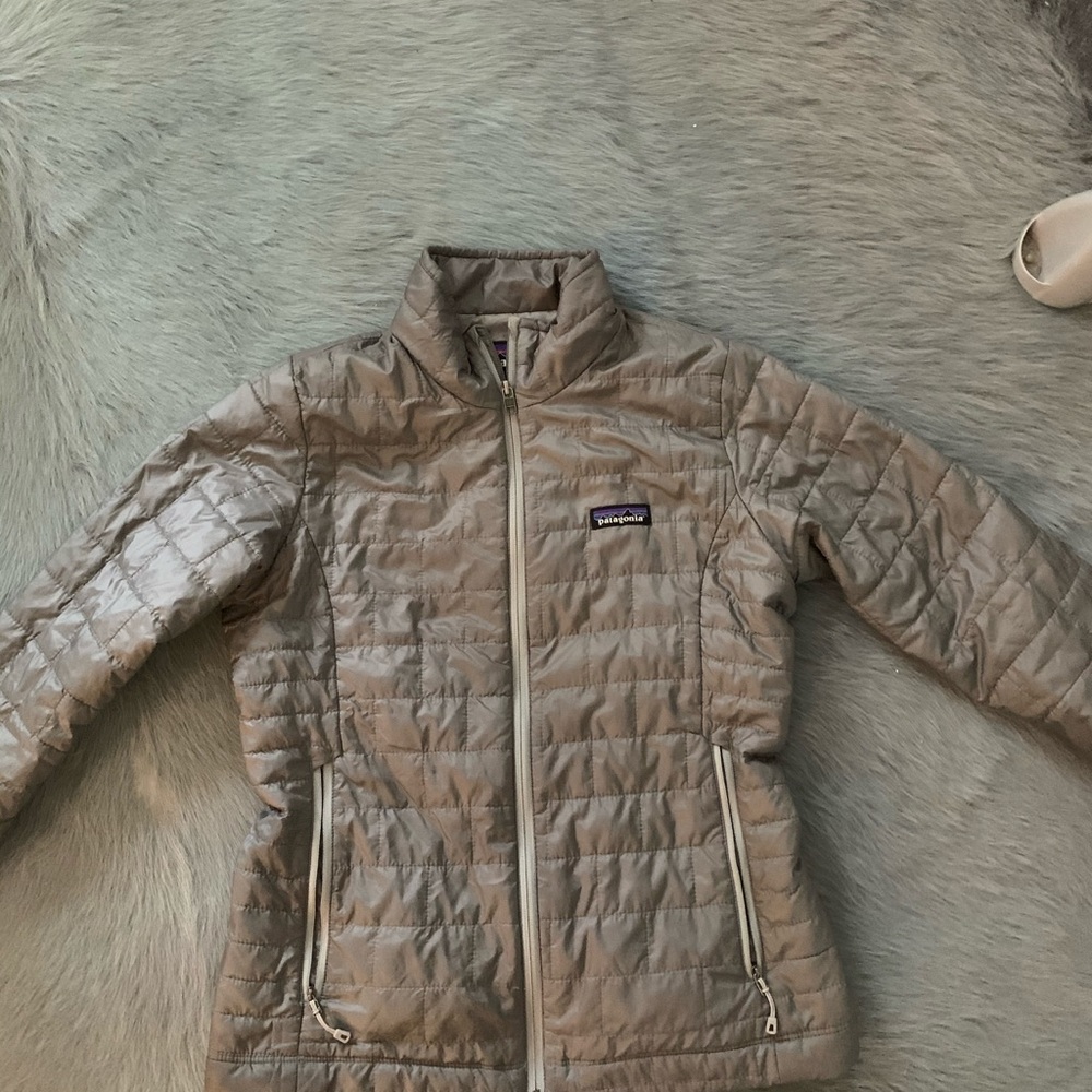 Grey Patagonia Zip Up